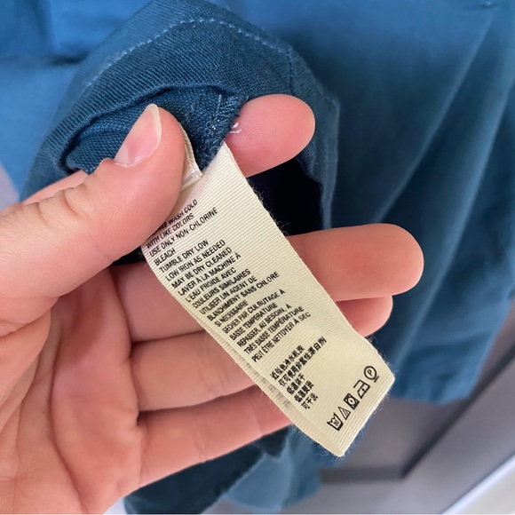 FREE PEOPLE Adelle Teal Blue Mini Dress Tunic—Size XS - Picture 10 of 16